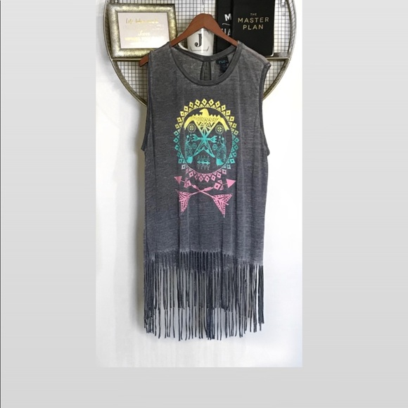 Rue21 Tops - RUE21- Fringe Top